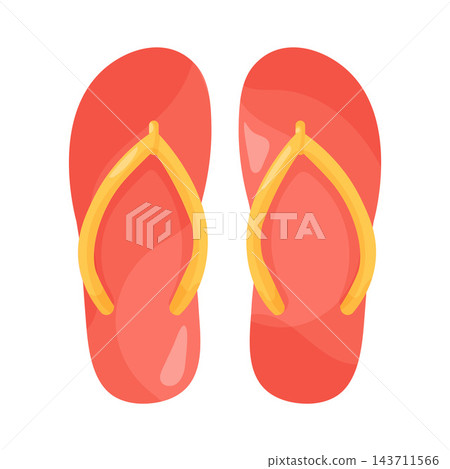 Illustration of Flip Flops Illustration of Flip Flops 143711566