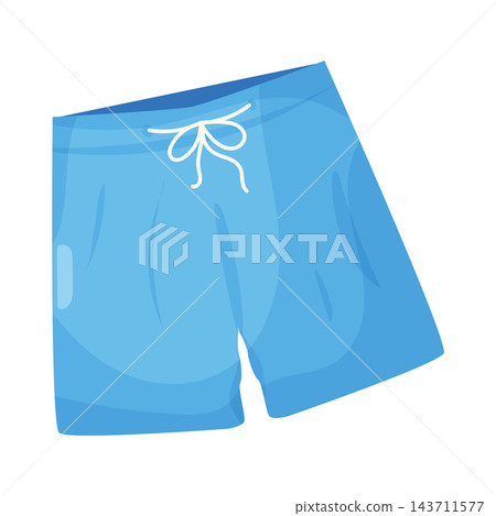 Illustration of Swim Shorts 143711577