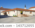 Seminary Garden  historic Franciscan monastery garden in Sankt Polten, Austria 143712055