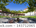 Seminary Garden  historic Franciscan monastery garden in Sankt Polten, Austria 143712065