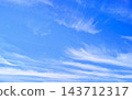 藍色的天空和雲圖像 143712317