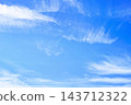 藍色的天空和雲圖像 143712322