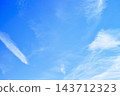 藍色的天空和雲圖像 143712323
