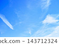藍色的天空和雲圖像 143712324