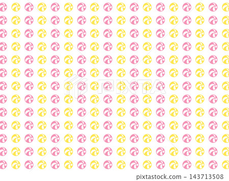 黃色桃子排球背景素材 143713508
