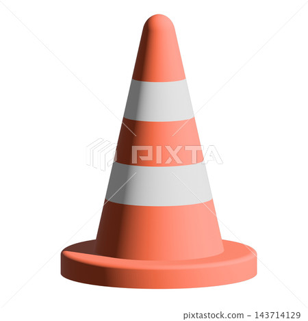 3D Traffic Cone 143714129