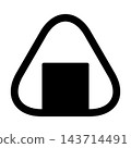 Rice ball icon 143714491