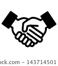 Handshake icon 143714501