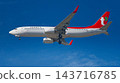 Trinity Airways（前身為 T'way Air）的一架波音 737-800 客機。 143716785
