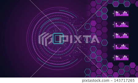 Data analytics circle 3d render 143717265