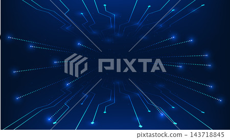 Abstract technology background digital circuit lines and data streams with speed effects, representing high-speed data transmission, network connectivity, information exchange, digital communication Abstract technology background digital circuit lines and data streams with speed effects, representing high-speed data transmission, network connectivity, information exchange, digital communication 143718845