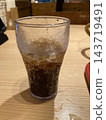 A chilled glass of carbonated drink 143719491