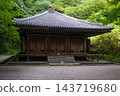 Fukiji Temple Odo and fresh greenery 143719680