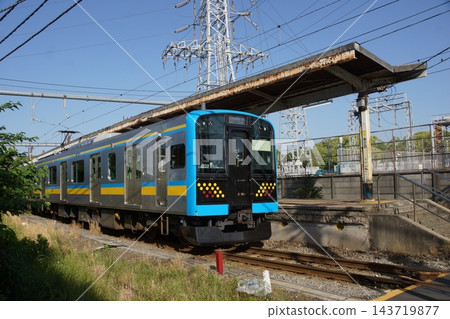 鶴見線沿途風景:淺野站(E131系列車) 鶴見線沿途風景:淺野站(E131系列車) 143719877
