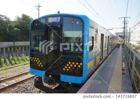 鶴見線大川支線沿途風景:大川站(E131系列車) 鶴見線大川支線沿途風景:大川站(E131系列車) 143719887