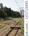 Scenery on the Tsurumi Line's Okawa branch line: Train stop at Okawa Station 143719895