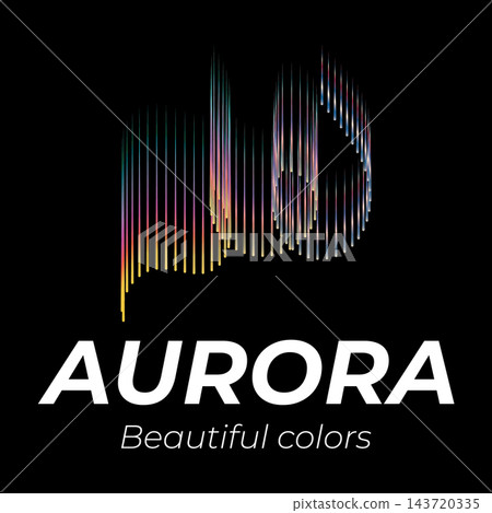 Aurora logo design illustrations 143720335