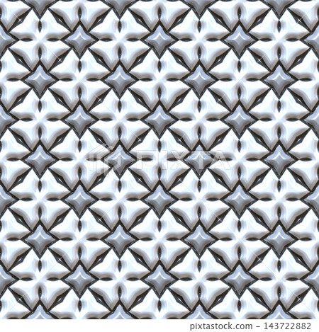Reflective Steel Star and Cushion Armor Plate Texture Reflective Steel Star and Cushion Armor Plate Texture 143722882