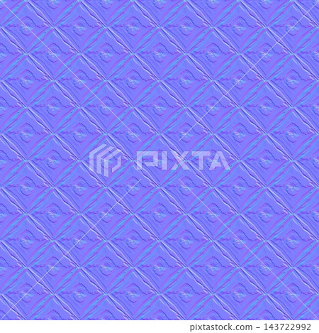 PBR Normal Map for Diagonal Quilted Diamond Lattice PBR Normal Map for Diagonal Quilted Diamond Lattice 143722992