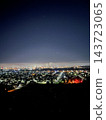 從滑雪場眺望旭川的夜景 143723065