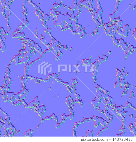 Eroded Organic Stone Crust Normal Map Eroded Organic Stone Crust Normal Map 143723453