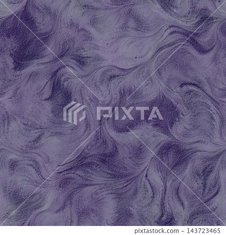 Purple and Violet Swirling Marble Mineral Texture 143723465