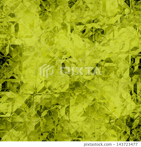 Lime Green Crystalline Abstract Geometric Texture Lime Green Crystalline Abstract Geometric Texture 143723477