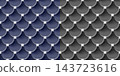 Blue and grey fish scale patterns comparison background 143723616