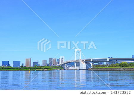 東京都港區彩虹橋風景 143723832