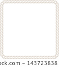 Square Knitting Yarn Frame, Single Loop, Thick, Greige, Vector 143723838