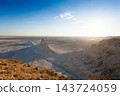 Beautiful Mangystau landscape, Kazakhstan. Ak Orpa pinnacles view, Bozzhira valley 143724059