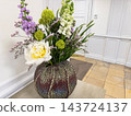 Elegant Spring Flower Bouquet in Decorative Ceramic Vase. 143724137