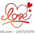 Love calligraphy lettering with heart romantic valentine quote element sticker print visual graphic clipart artwork design icon illustration Love calligraphy lettering with heart romantic valentine quote element sticker print visual graphic clipart artwork design icon illustration 143725070
