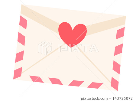 Love letter envelope with red heart romantic valentine element sticker print visual graphic clipart artwork design icon illustration Love letter envelope with red heart romantic valentine element sticker print visual graphic clipart artwork design icon illustration 143725072