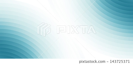 Modern abstract background with blue curve pattern. Minimal geometric design. Bright texture. Futuristic graphic. Suit for poster, brochure, banner, cover, website, flyer, backdrop 143725371