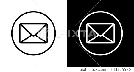 Envelope Email Line Icon Set. Communication, Messaging, And Mail Outline Symbol Collection. Digital Correspondence And Contact Representation. Editable Stroke. Isolated Vector Illustration Envelope Email Line Icon Set. Communication, Messaging, And Mail Outline Symbol Collection. Digital Correspondence And Contact Representation. Editable Stroke. Isolated Vector Illustration 143725580