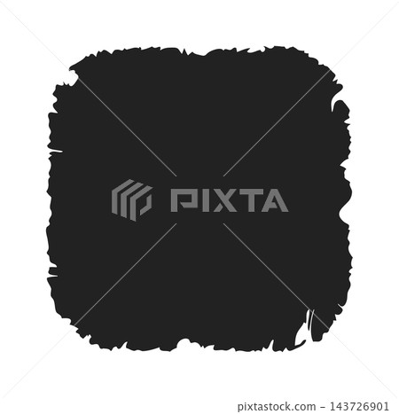 Frame Grunge Square Border Shape Frame Grunge Square Border Shape 143726901