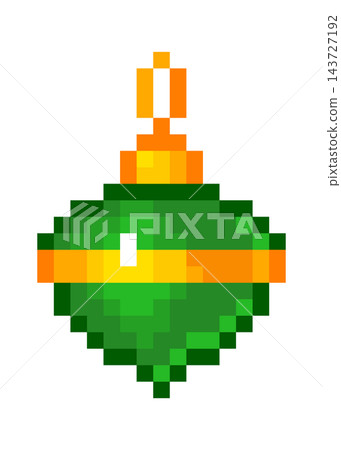 Christmas Ball Tree Decoration Pixel Art Icon Christmas Ball Tree Decoration Pixel Art Icon 143727192