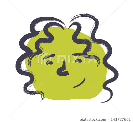 Face Smiling Doodle Cartoon Face Smiling Doodle Cartoon 143727601
