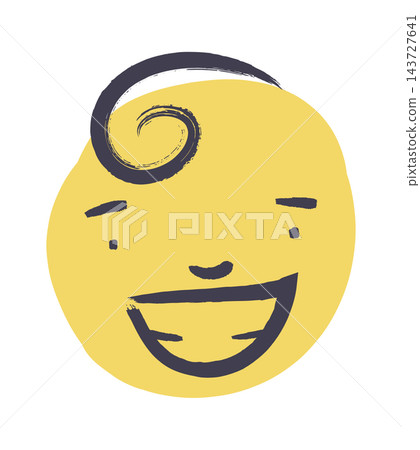 Smiley Face Laughing Doodle Smiley Face Laughing Doodle 143727641