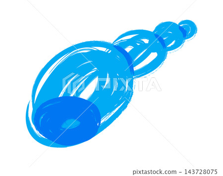 Seashell Spiral Crayon Sketch Seashell Spiral Crayon Sketch 143728075