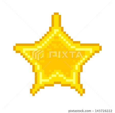 Star Reward Pixel Art 143728222
