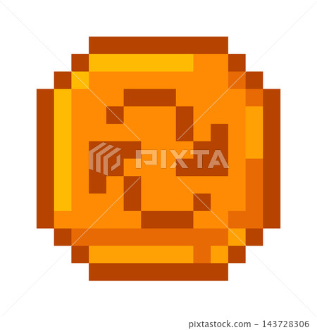 Coin Pixel Sprite Game UI 143728306