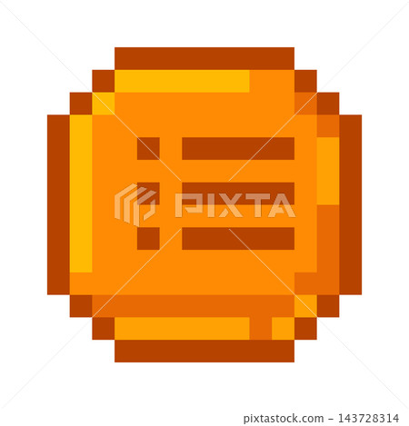 Button Menu Pixel Art 143728314