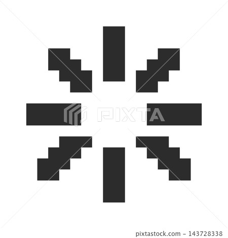 Cursor Loading Spinner Pixel Art Cursor Loading Spinner Pixel Art 143728338