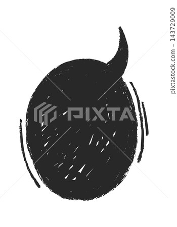 Speech Bubble Grunge Scribble Speech Bubble Grunge Scribble 143729009