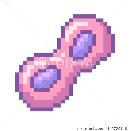 Bacteria Cell Dividing Pixel Art 143729148