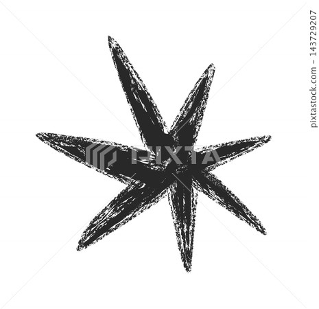 Starburst Scribble Texture Sketch Starburst Scribble Texture Sketch 143729207