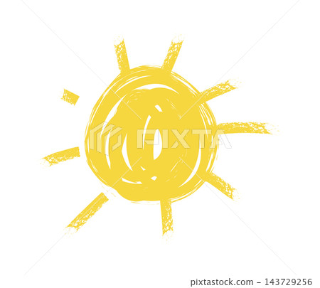 Sun Hand Drawn Doodle Sketch Sun Hand Drawn Doodle Sketch 143729256