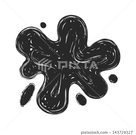 Splash Droplet Scribble Sketch Splash Droplet Scribble Sketch 143729327